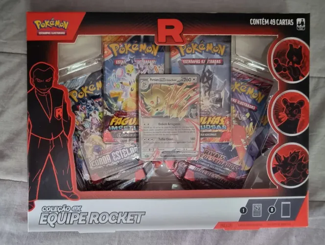 Pokemon TCG Original Lacrado Box Equipe Rocket