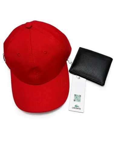 Kit boné mais carteira