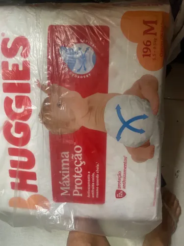Vendo pacote de fralda 
