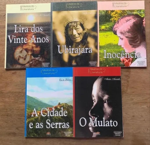 Coleção mestres da literatura.