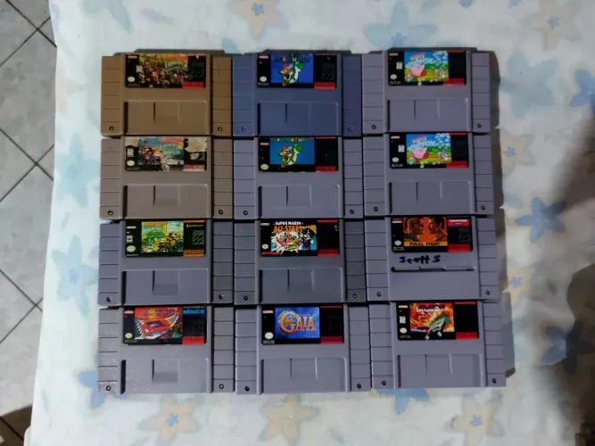 Cartucho super Nintendo originais (Apartir 100.00)