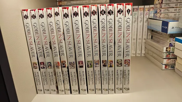 Coleção Goblin Slayer Light Novel importada vol 1 ao 13