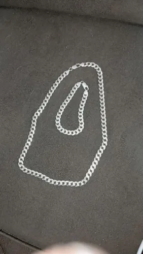 Vendo cordão e pulseira de prata 600 $$ 