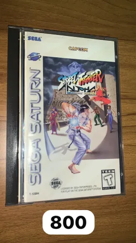 Street Fighter Alpha Sega Saturn Original