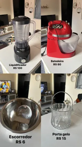 Vendo esses itens