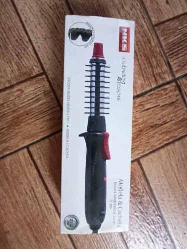 Escova modeladora NKS sem uso nova