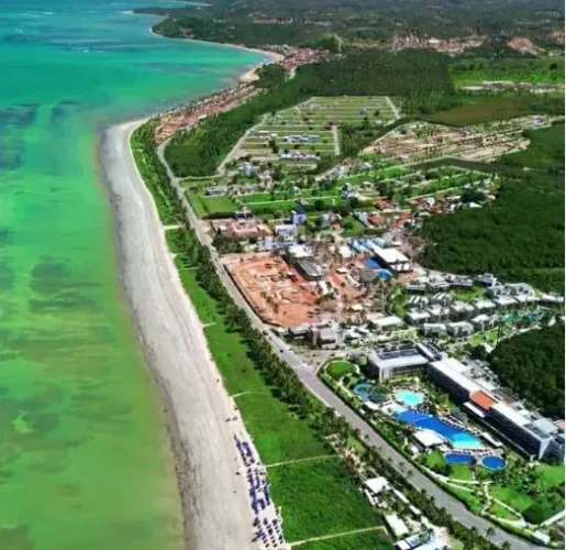 Lote Condomínio Portal de Japaratinga beira mar - sem taxa de marinha- pronto construir