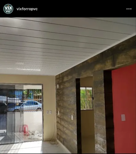 FORRO PVC INSTALADO / MANUTENÇÕES