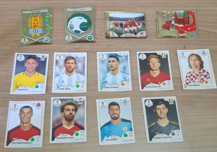 Figurinhas copa do mundo 2018
