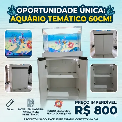Aquário e móvel