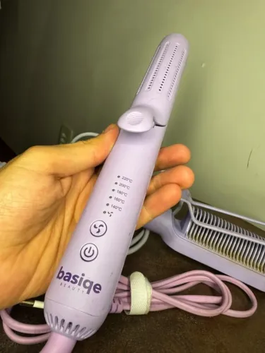 KIT Escova alisadora e prancha modeladora 2 em 1 . Sleek plus + Basique duo max.