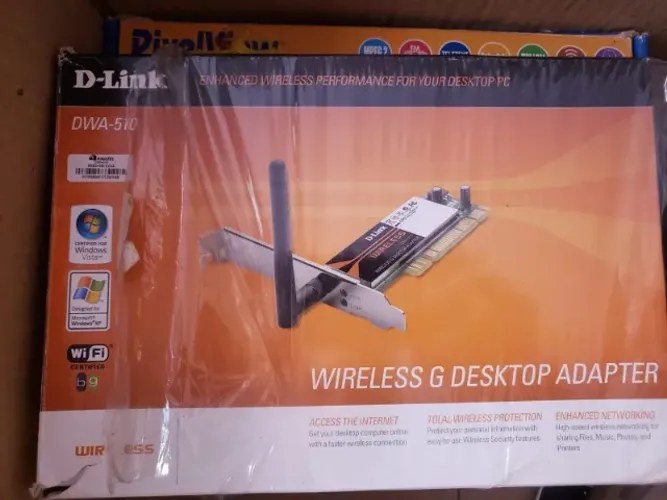 Placa De Rede Wireless Wifi D-link Dwa-510 Dekstop Pci