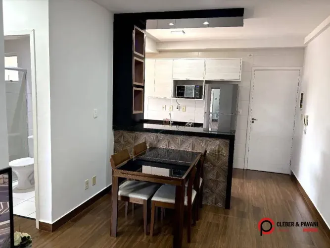 Apartamento com 2 dormitórios para alugar, 57 m² por R$ 3.512,19/mês - Alpha Club Residenc