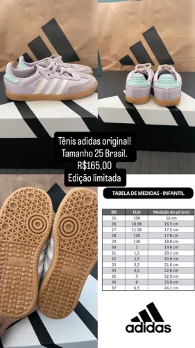 Tênis adidas original samba infantil 