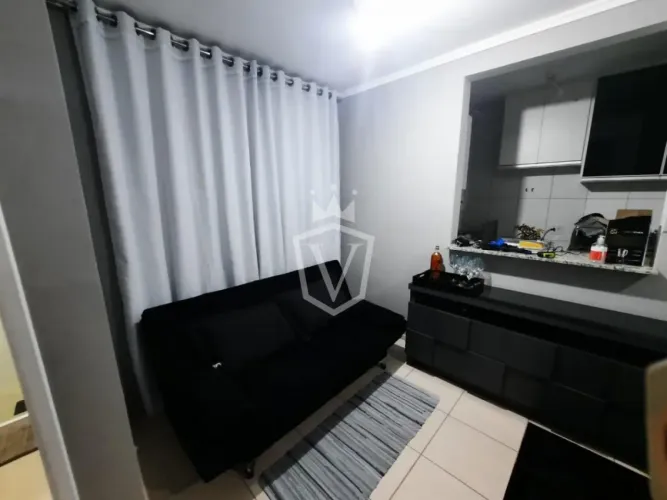 Apartamento mobiliado para locação no Spazio Jardim Solare