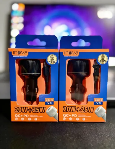 Carregador De Carro Inova G03-S Acendedor