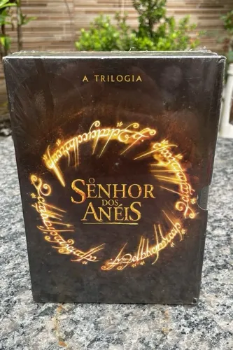 *LACRADO* Box dvd o senhor dos anéis a trilogia