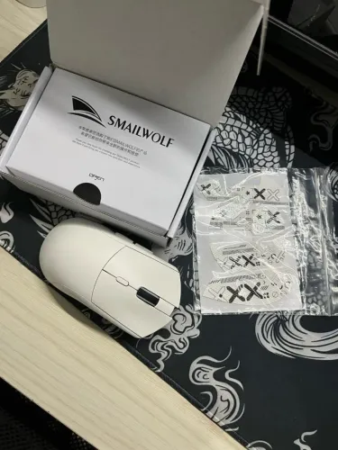 Mouse Gamer Sem Fio RS7 SmailWolf