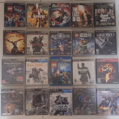 Jogos ps3 originais