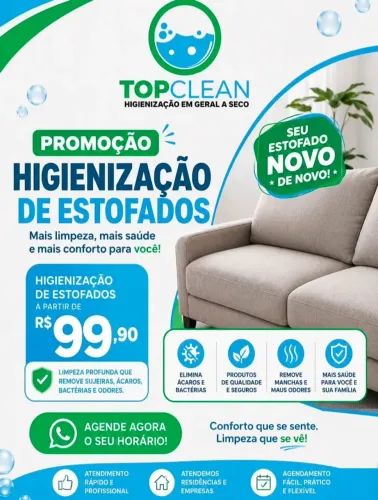 Lavagem a seco todos os bairros