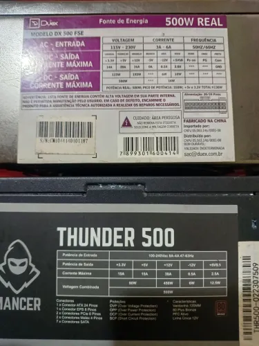 Fontes PC para conserto