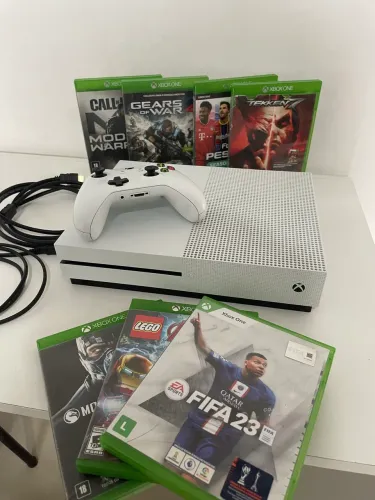 XBOX ONE S 1TB C/JOGOS