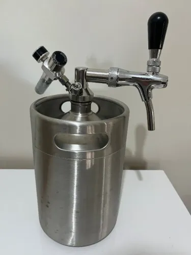 Chopeira 5l portátil de inox