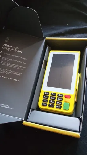 Vendo essa maquininha de cartão da mercado pago