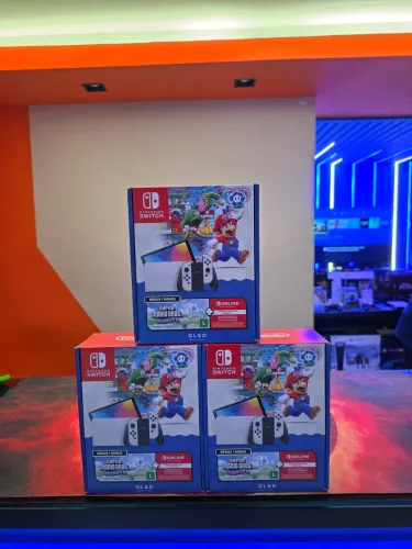 Nitendo Switch OLED (NOVO) c/ GARANTIA. Temos LOJA FÍSICA!