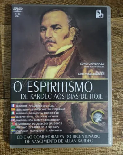 DVD O Espiritismo de Allan Kardec