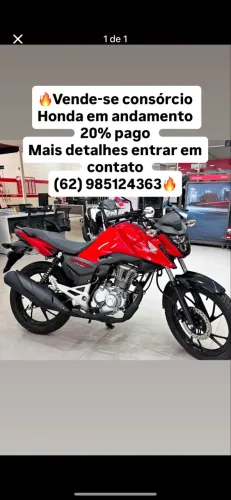 Vende-se consórcio Honda em andamento 20% pago Mais detalhes entrar em contato