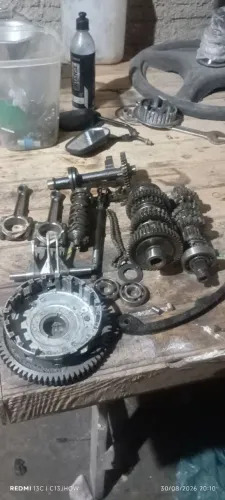 Vendo caixa de marcha cb 500 acompanha 2 bielas