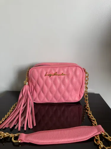 Bolsa Luiza Barcelos rosa claro 