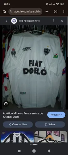 Camisa do Atlético 2001