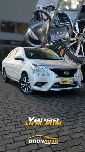 Nissan Versa SL 1.6 16V Flexstart 4P Aut. 2018