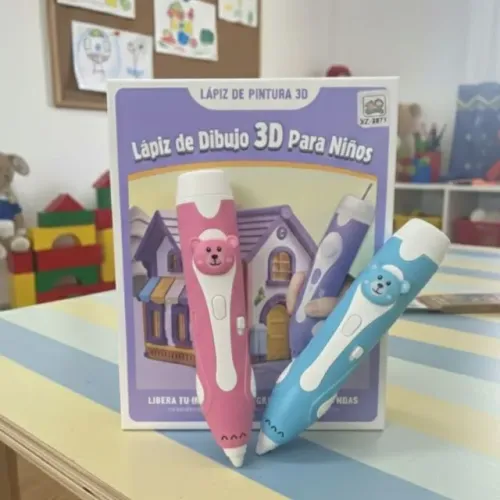 Lapis de Pintura 3D para Criações - Dê forma aos seus desenhos - Caneta 3D - Loja COimbra