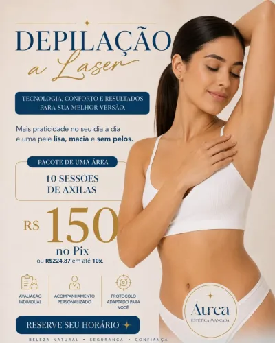 Depilação a laser 