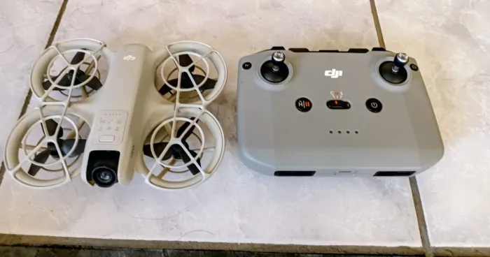 Drone Dji branco na caixa!