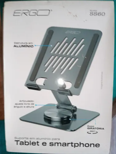 SUPORTE PARA TABLET EM ALUMÍNIO.