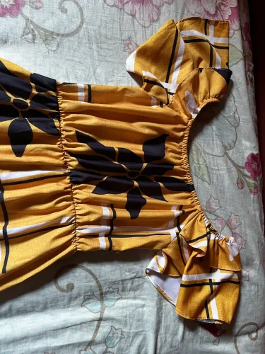 Vestido longo amarelo