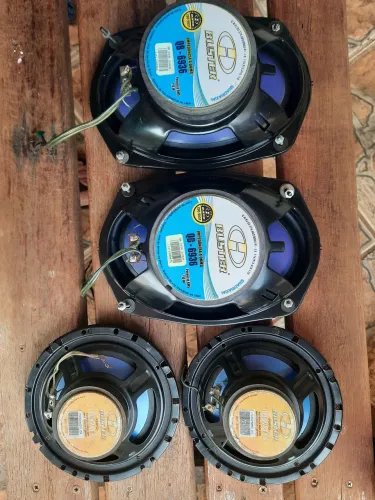Vendo Kit Auto Falantes H-buster 6x9" + 6"