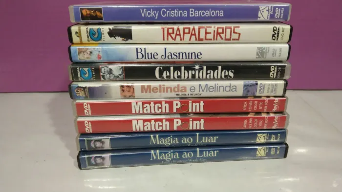 Dvds Woody Allen para escolher