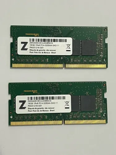 32GB DDR4 2X 16GB 3200Mhz.