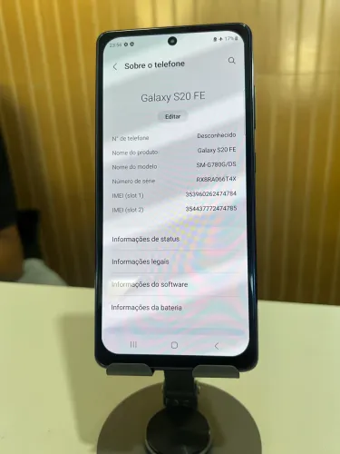 Samsung S20 FE 128GB Tela 120Hz Excelente Estado