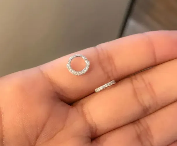 Piercing Helix de Prata Mini