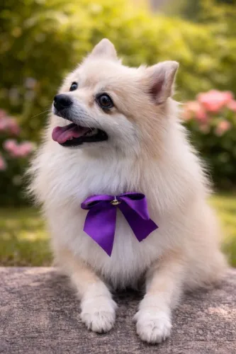Spitz alemão Fêmea adulta