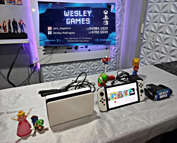 Nintendo switch oled D.E.S.B.L.O.Q.U.E.A.D.O.