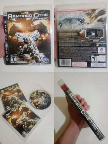 Jogos ps3 original - Armored Core for answer ( 2 manuais ) - FAÇO OLX PAY !
