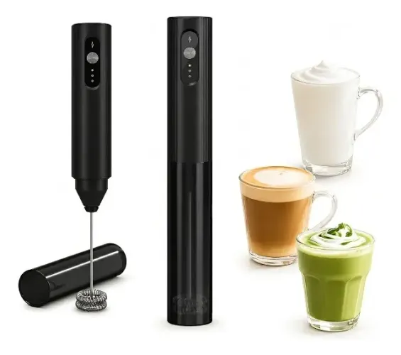 Espumador De Leite Mixer Cafe Pó De Proteína Elétrico Usb