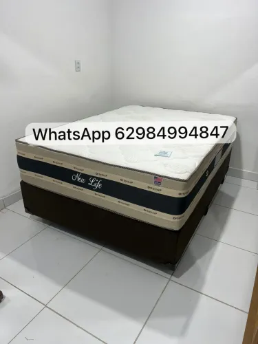 Cama box molas ensacadas casal ate 10x sem juros
